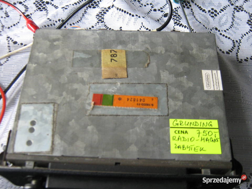 GRUNDING RADIO MAGNETOFON ZABYTEK Nowy Sącz