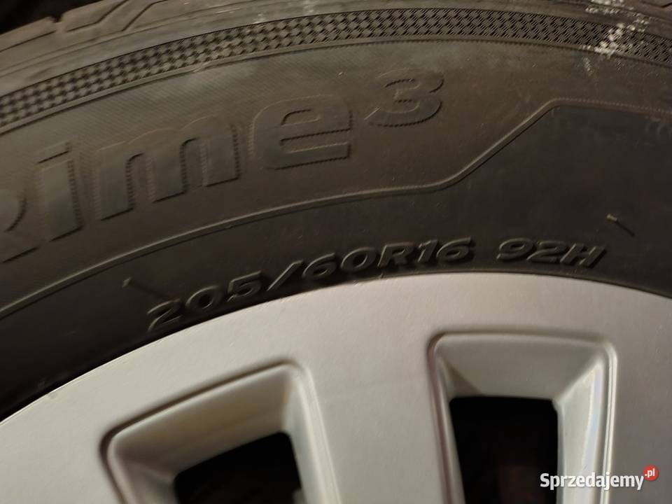 Opony Hankook ventus prime 3 205 60 16 felgi