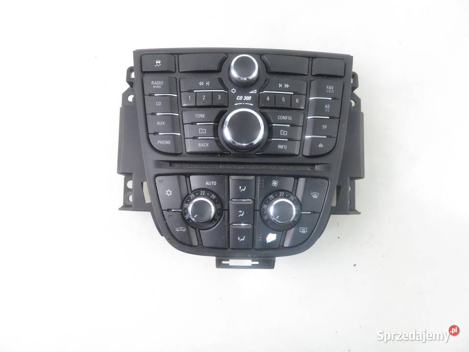 KLIMATRONIK OPEL ASTRA IV J 13343707 Panele sterowania, przełączniki małopolskie