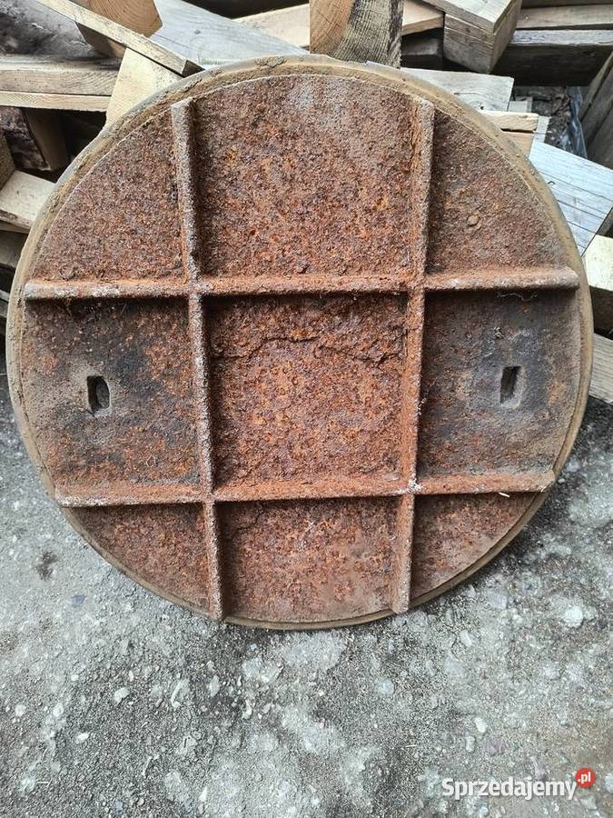 Właz drogowy pokrywa szamba żeliwny mocny wielkopolskie Piła