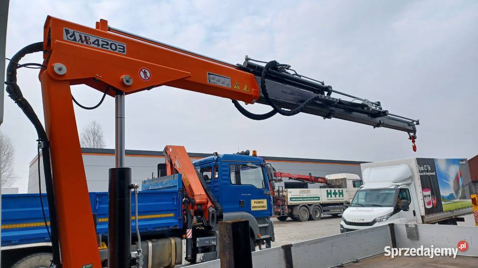 Żuraw HDS MB2902 na iveco i inne dostawcze Końskie