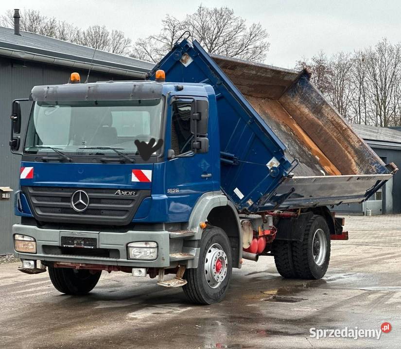 2 osiowa wywrotka 4x2 Mercedes Atego mazowieckie sprzedam
