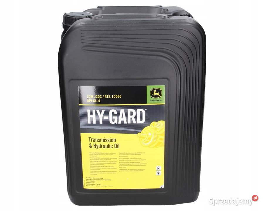 John Deere HyGard oryginalny olej PREMIUM 20L Szczecin sprzedam