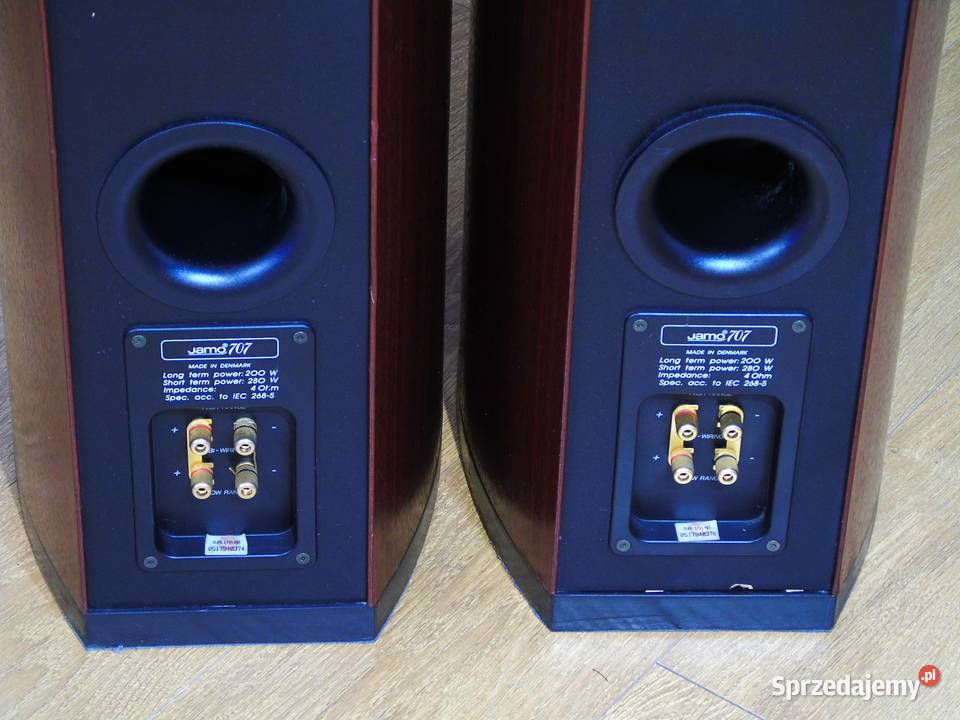Duńskie kolumny Jamo 707 świetne stereo sprawne