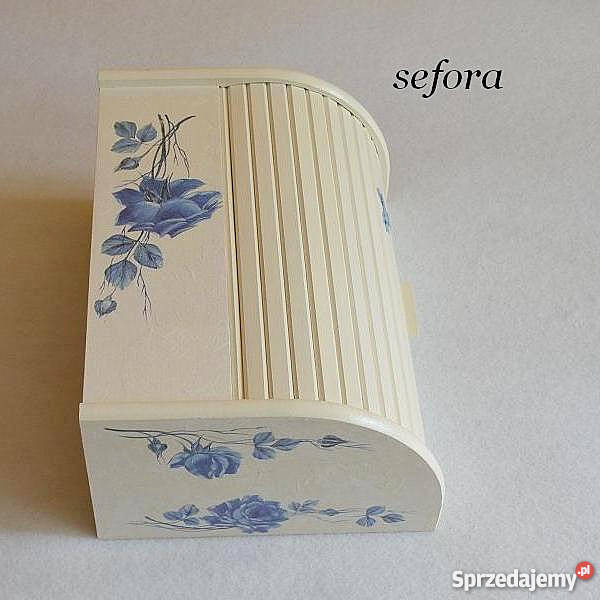 chlebak niebieskie róże Dekoracje i ozdoby sprzedam