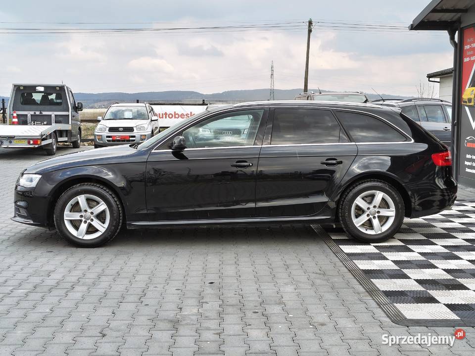 Audi A4 Napęd Quatrro 2014r Zadbana czarny Zarszyn