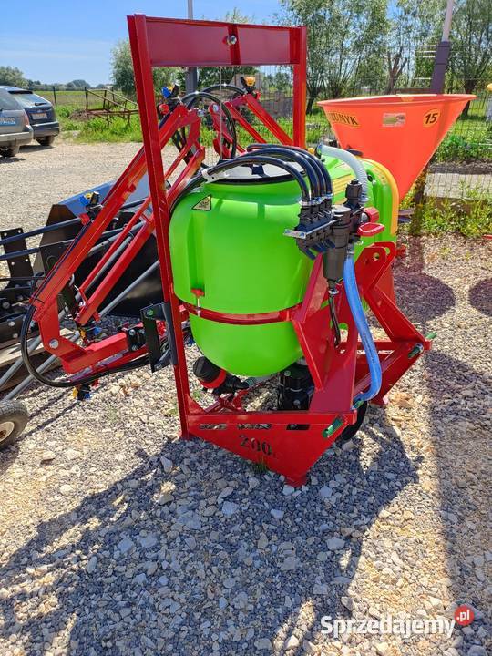 Opryskiwacz 200 l lanca łamana szybka realizacja Sarbia