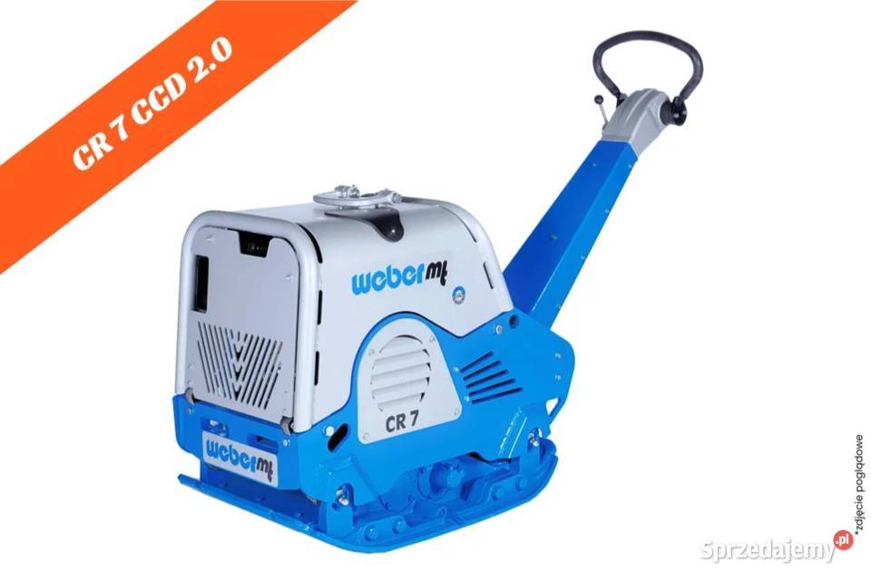Dwukierunkowa zagęszczarka WEBER CR 7 CCD 20 481 Dunkowa