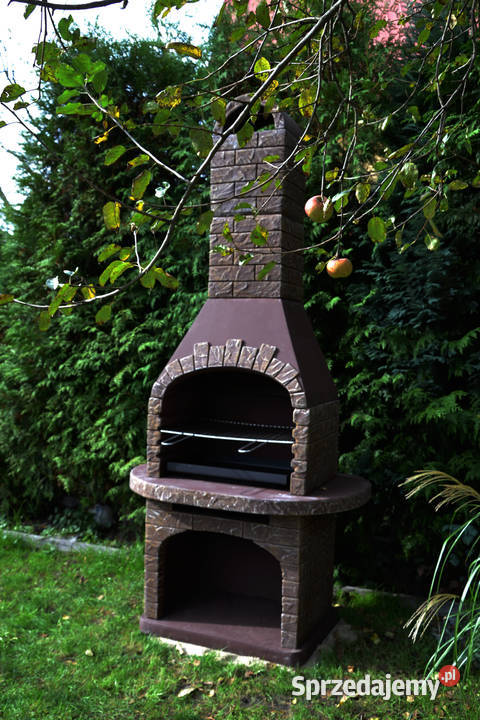 Grill betonowy Merkury K6 imitacja cegły Górno