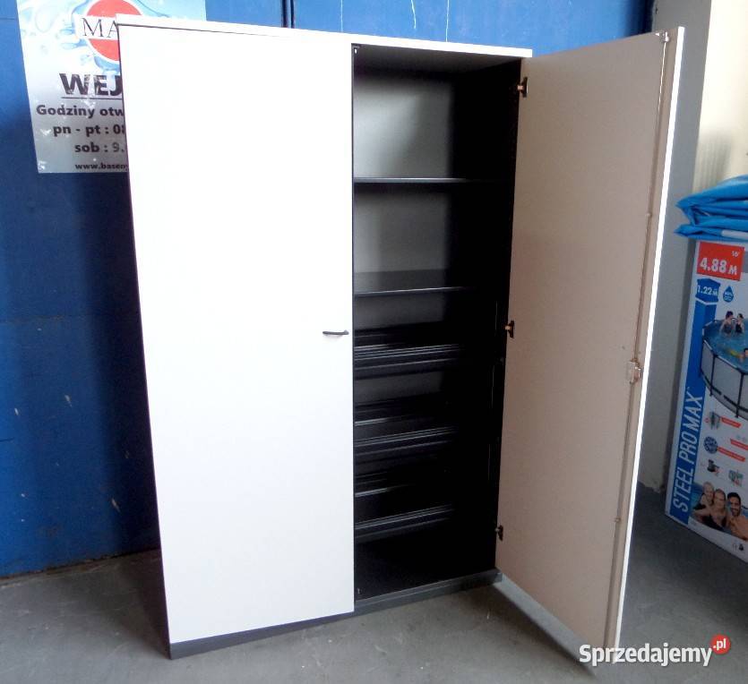 Szafa biurowa metalowe półki120x44x189 STEELCASE Biuro sprzedam
