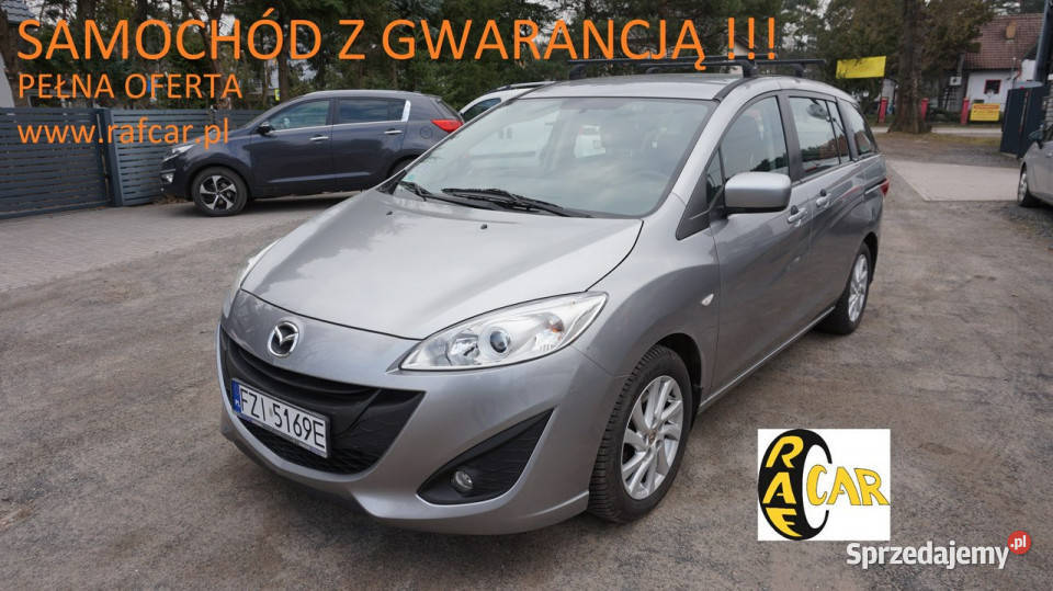 Mazda 5 zarejestrowany ubezpieczony Gwarancja II