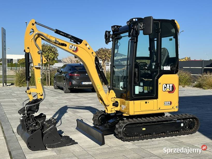 FABRYCZNIE NOWA MINIKOPARKA CATERPILLAR 302 CR Tuliszków sprzedam