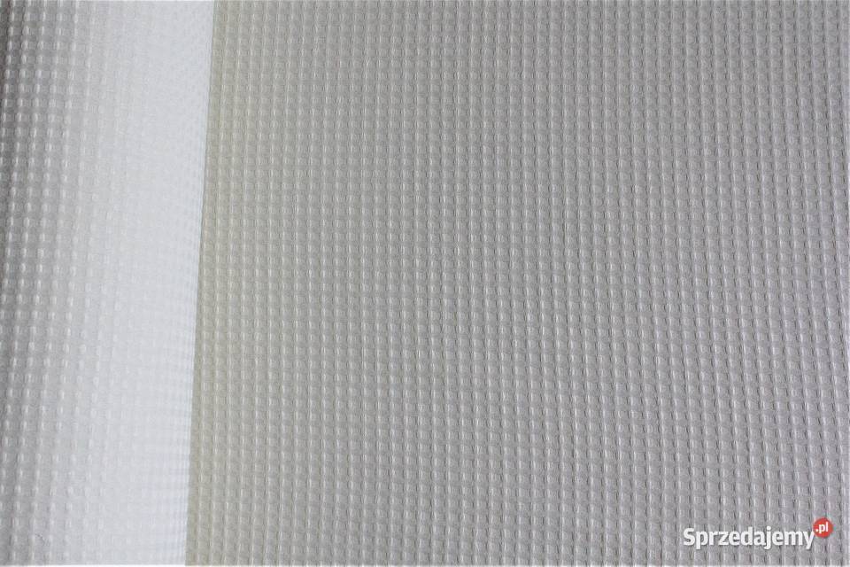 Szeroka tkanina lniana ecru 54 len 46 bawełna Mińsk Mazowiecki