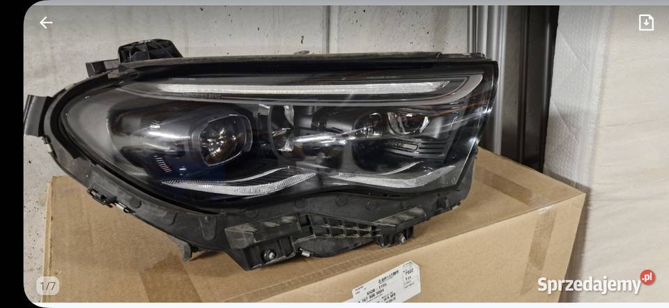 LAMPA PRAWA PRAWY FULL LED DIGITAL MERCEDES E Grodzisk Mazowiecki