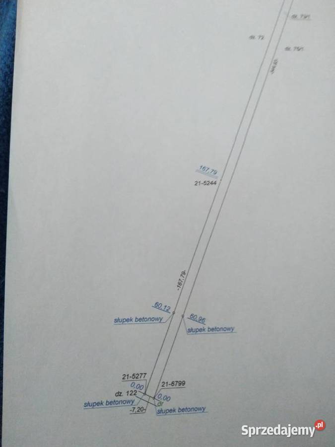 Działka budowlano rolno inwestycyjna długa 544 m Nowy Dwór Mazowiecki