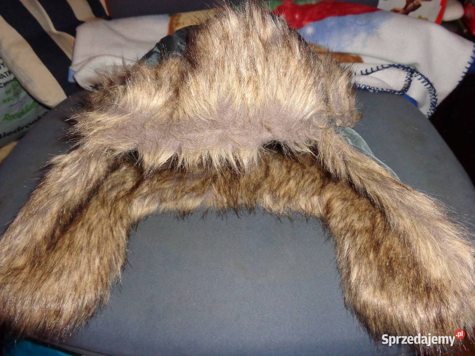 Czapka uszatka nowa rozmiar 58 na misiu