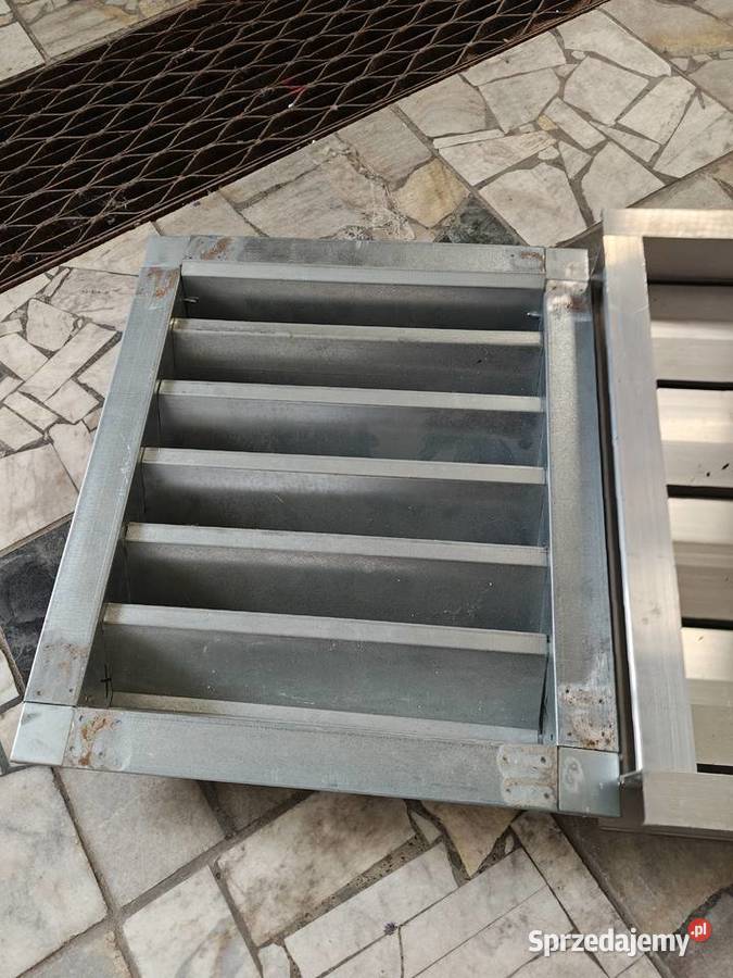 Przepustnica Plus aluminiowa 345x414R Kratki wentylacyjne Swarzędz