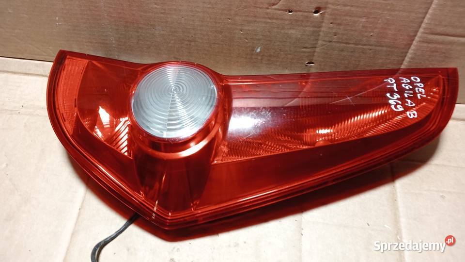 AGILA B SUZUKI SPLASH LAMPA TYŁ PRAWA wielkopolskie Zbierkowo