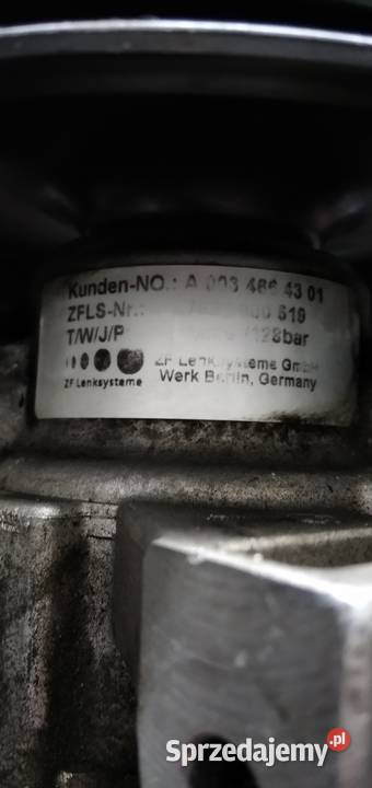 Pompa wspomagania Mercedes e klasa 2005 Łubowo