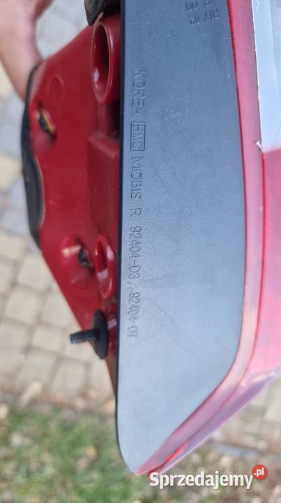 LAMPA PRAWA THYUNDAI YŁ TYLNA 92404D3 TUCSON 3 Motoryzacja Chełm sprzedam