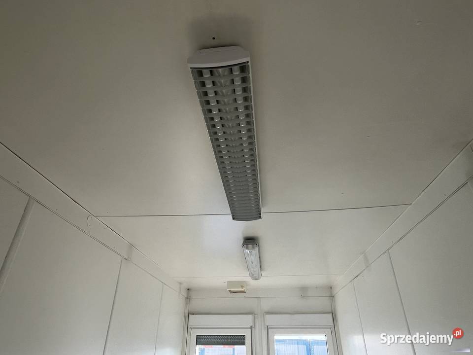 KONTENER BIUROWY SOCJALNY Z PRZEDSIONKIEM Wrocław sprzedam