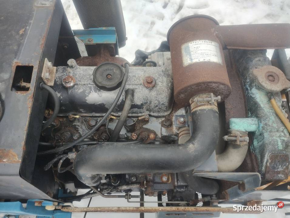 Mini traktorek 4x4 z glebogryzarką Mitsubishi Słowiki Stare sprzedam