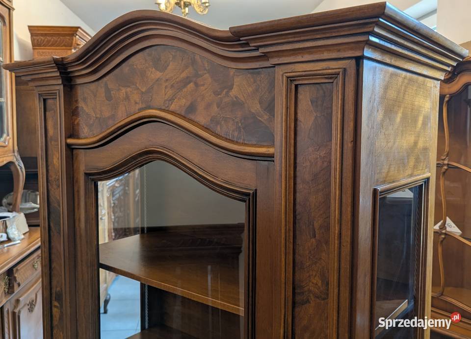 piękna witrynaserwantka czeczota orzechsklep Dąbrowa Górnicza