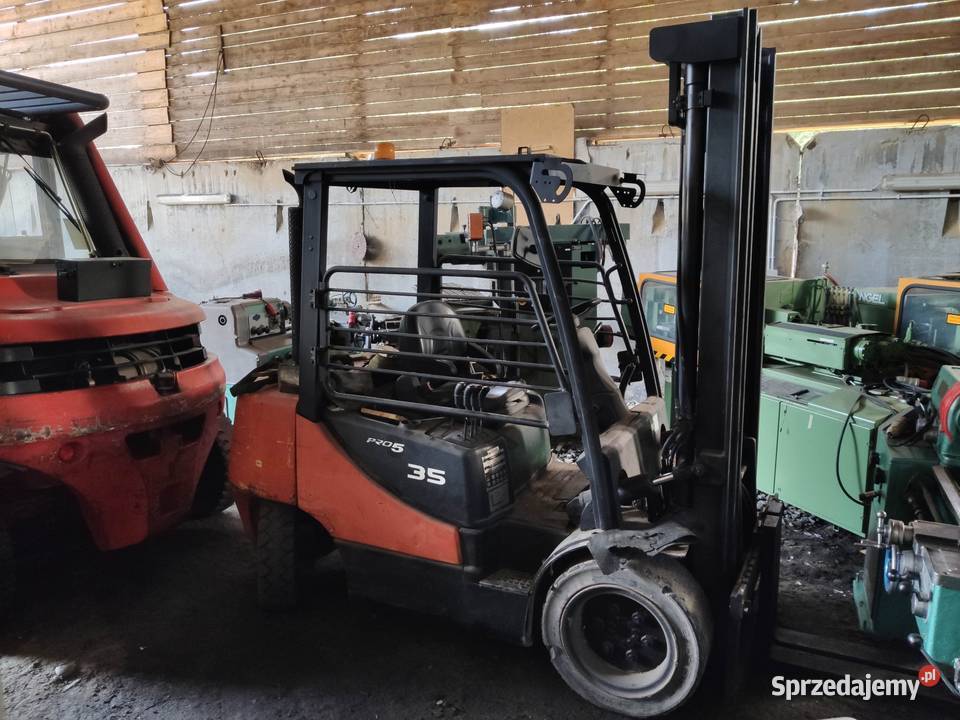 wózek widłowy Doosan Toyota Linde 35 3 25 2007 Magazynowanie Maków Podhalański
