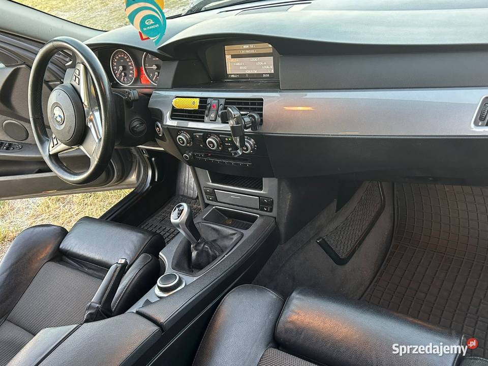 BMW E61 20 D 177 Ładna Klima Zarejestrowana światła do jazdy dziennej Słupca