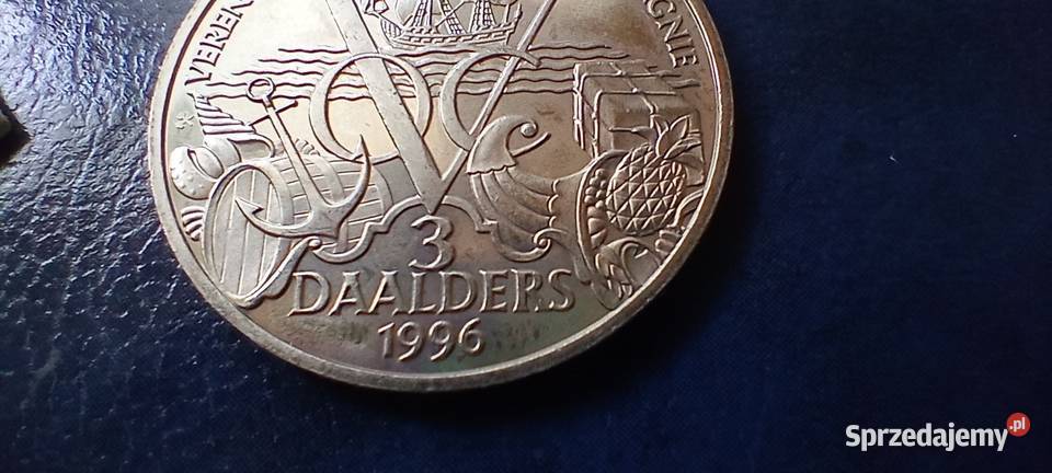 Stare monety 3 daalders 1996 Holandia 2 Lesko sprzedam