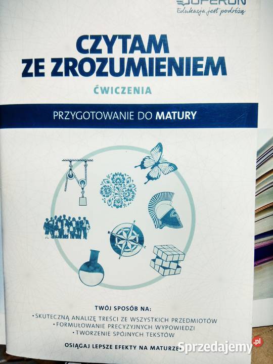 Czytanie ze zrozumieniem Operon polski matura Antykwariat Warszawa sprzedam
