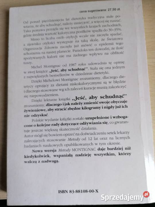 Jeść aby schudnąć Mielec sprzedam