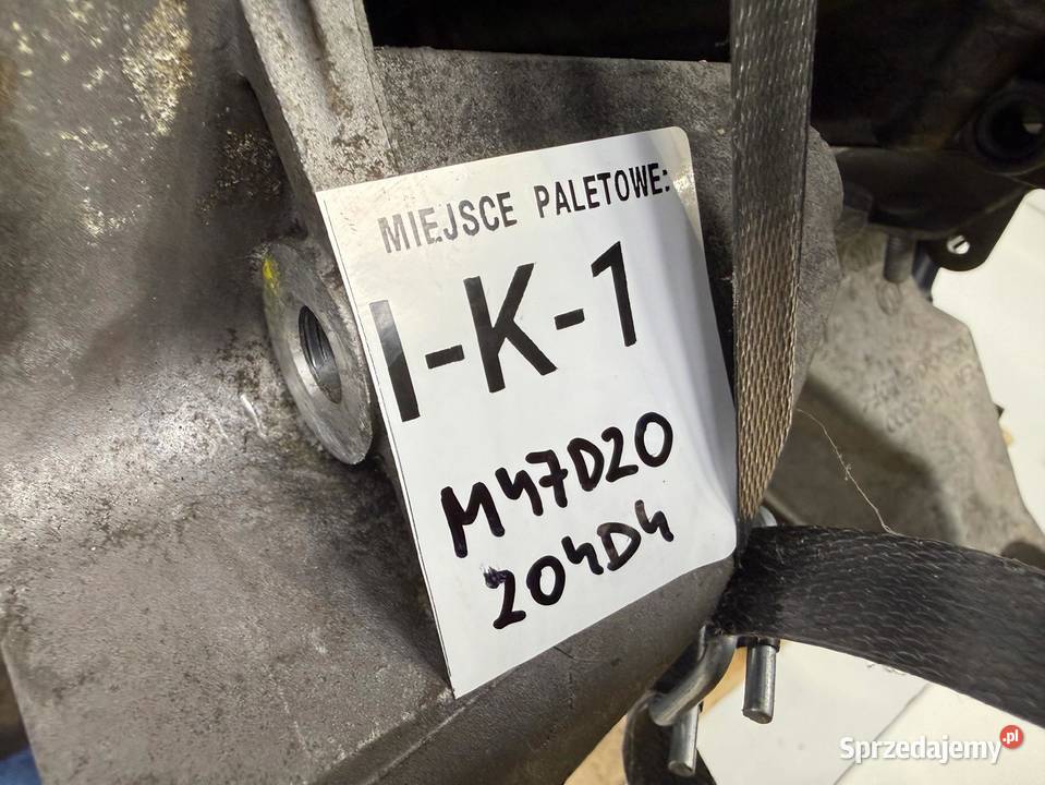 DÓŁ SILNIKA M47D20 BMW E90 E91 E81 E87 E88 20 D Chełm
