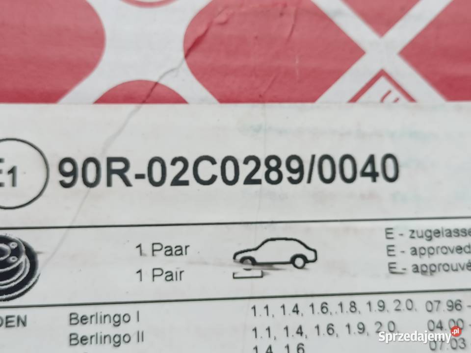 Tarcze hamulcowe przódPeugeotCitroen 4108Febi Ciechanów