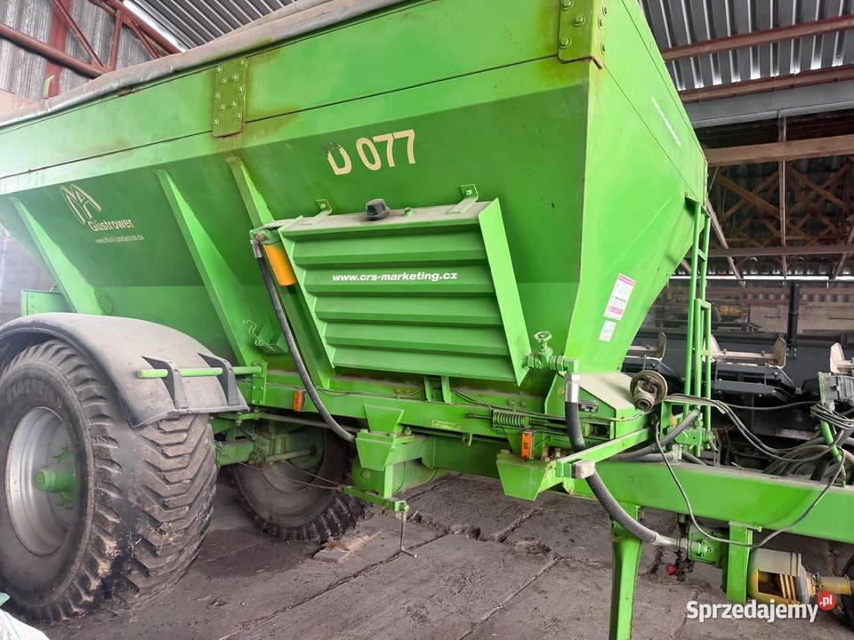 Rozrzutnik do wapna nawozu Gustrower DO77 nieuszkodzony Maszyny rolnicze dolnośląskie Nowa Ruda