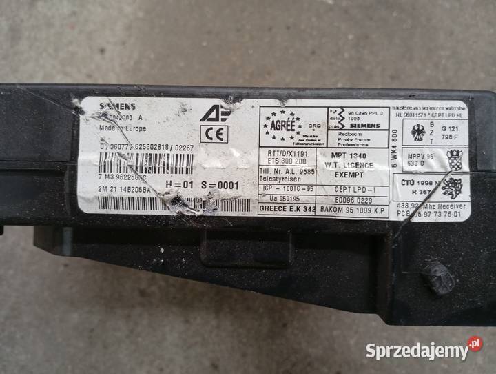 Volkswagen Sharan moduł centralnej elektroniki Iława