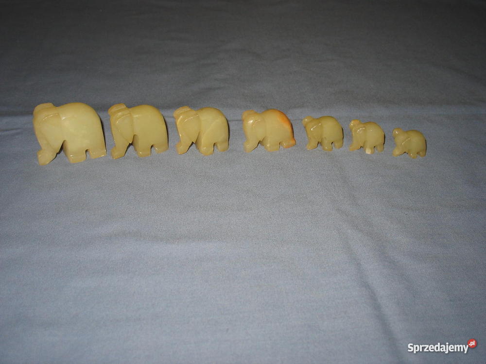 Rodzina słoni - figurki