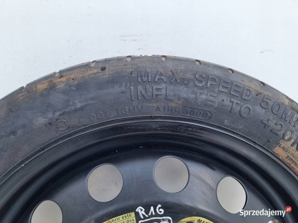 KOŁO DOJAZDOWE Audi Seat Vw Golf VI dojazdówka