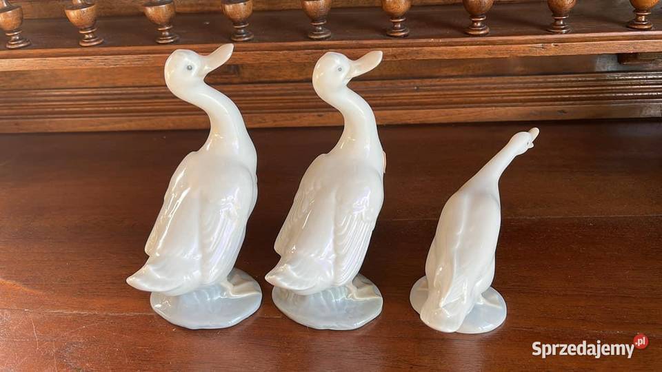 Figurka Gąska Z manufaktury Lladro Spain 1978 pomorskie Gdańsk