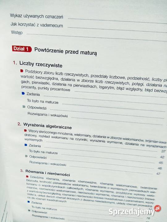 Teraz matura matematyka vademecum Nowa era Warszawa