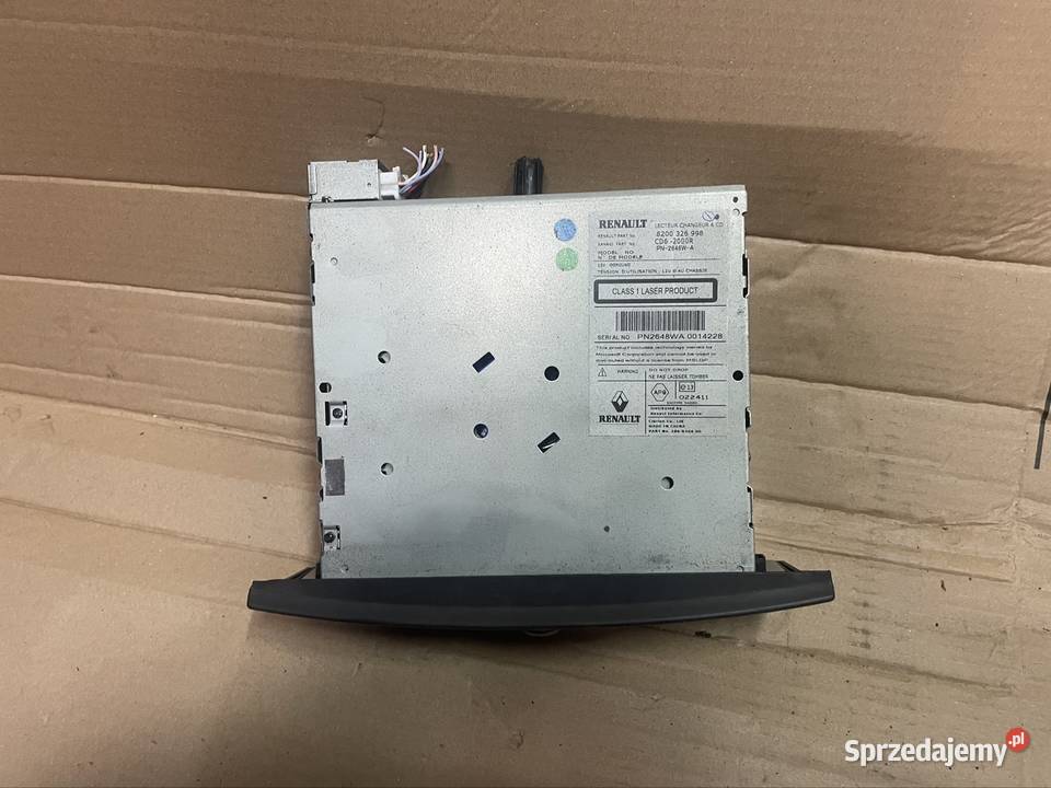 8200326998 radio fabryczne renault laguna 2 II osobowe Sprzęt audio fabryczny zachodniopomorskie Szczecin