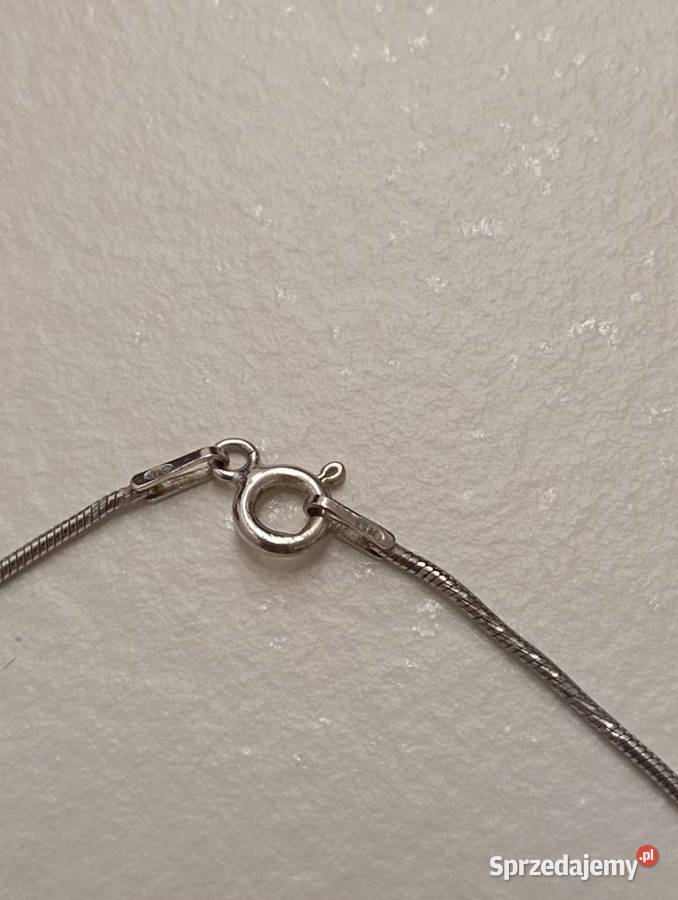 Naszyjnik srebrny z cyrkoniami Radom