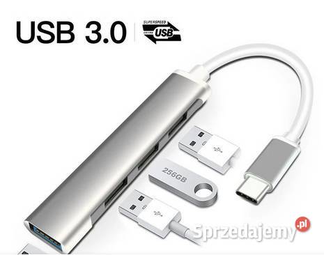 Adapter C Hub 5 w 1 Multi Splitter Nowa Sól sprzedam