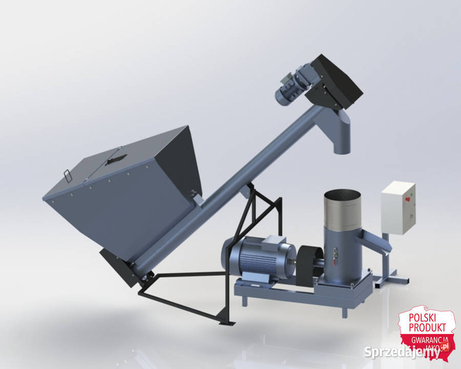 Linia do produkcji peletu z suchej trociny Poznań sprzedam