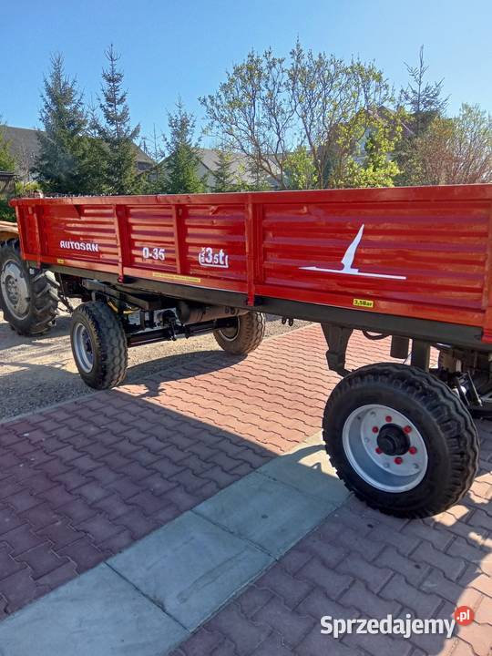 Przyczepa rolnicza AUTOSAN D 35 wywrotka Piotrów sprzedam