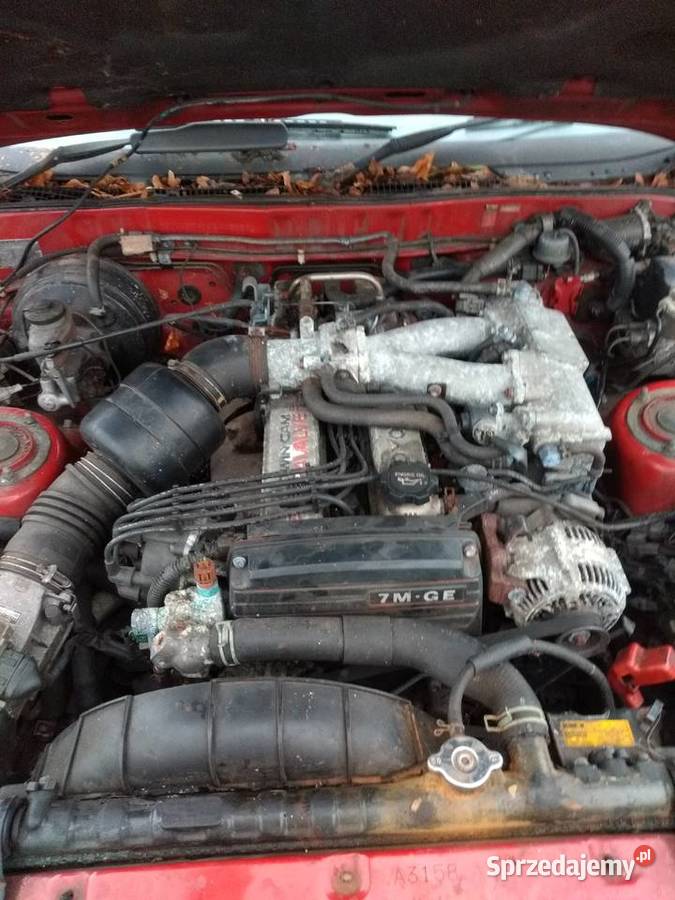 Toyota Supra MK3 Anglik cała oryginalna Leśna