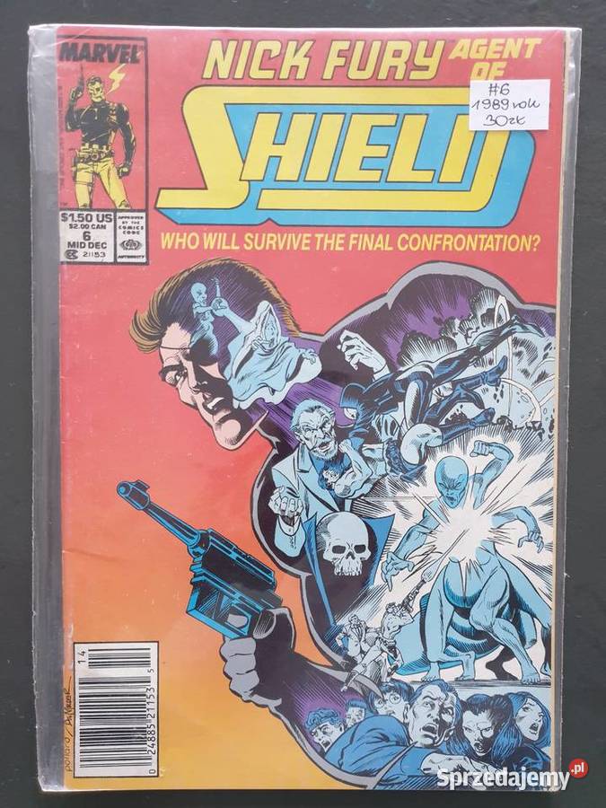 Nick Fury Agent Of SHIELD 8 komiksów 19831989 Komiksy