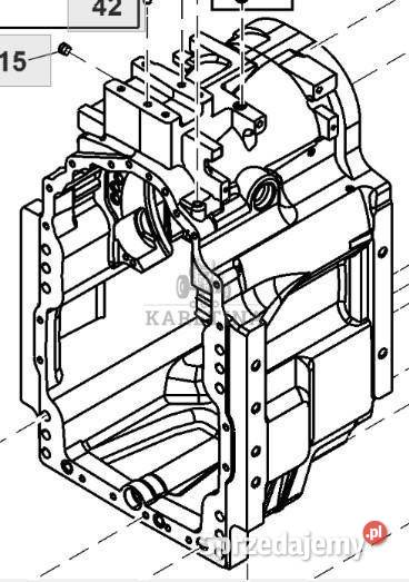 John Deere 8130 8230 8330 8430 8530 Obudowa Jastrzębniki sprzedam