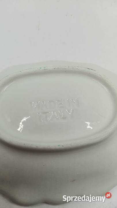 Ceramiczna mydelniczka ITALY z różami lubelskie Zamość
