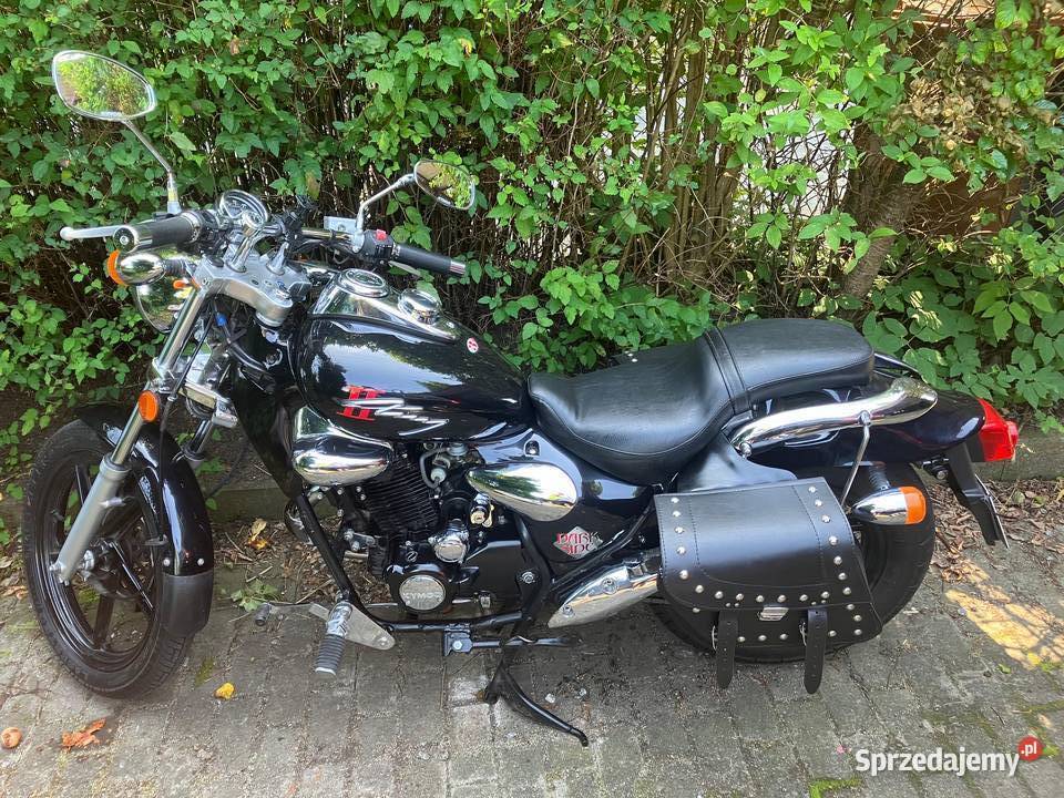 Motocykl CruizerChopper 125 2015 r przebieg 6700 czarny sprzedam